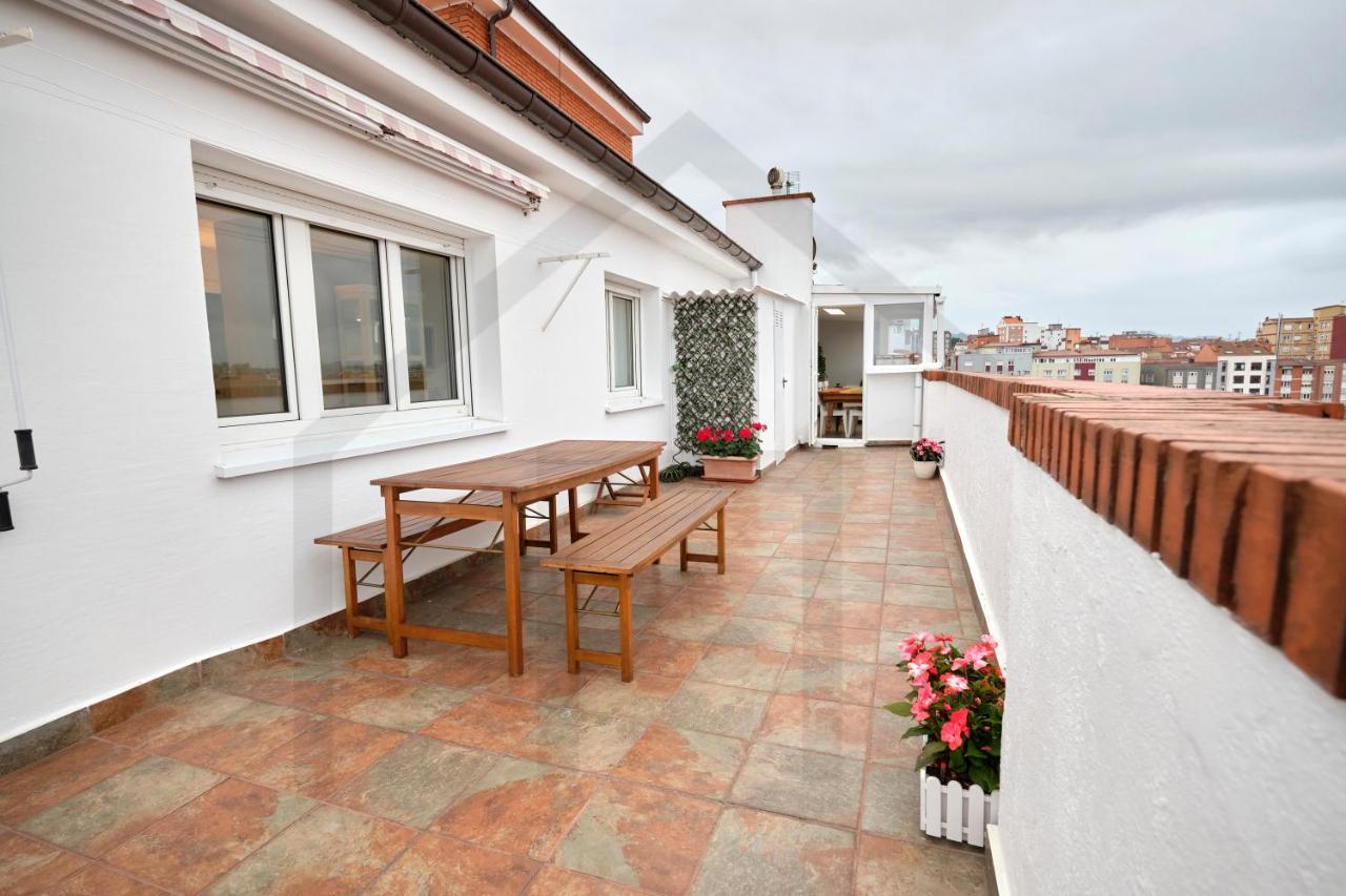 Espectacular Atico A Un Paso Del Centro De Gijon Bed & Breakfast Dış mekan fotoğraf