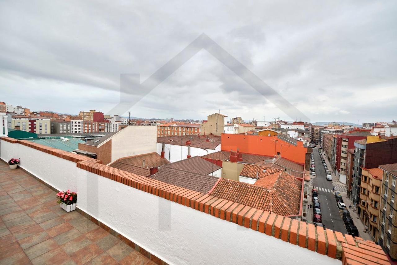 Espectacular Atico A Un Paso Del Centro De Gijon Bed & Breakfast Dış mekan fotoğraf