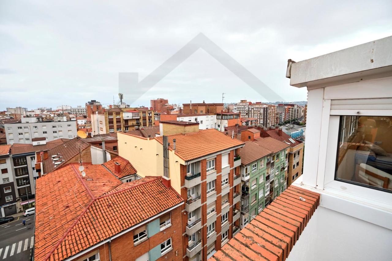Espectacular Atico A Un Paso Del Centro De Gijon Bed & Breakfast Dış mekan fotoğraf